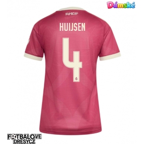 Real Madrid Dean Huijsen #4 Dámské Alternativní Dres 2026-27 Krátký Rukáv Real Madrid Dean Huijsen #4 Dámské Alternativní Dres 2026-27 Krátký Rukáv